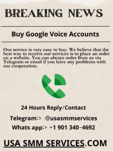 Buy Google Voice Account