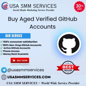 Buy Aged Verified GitHub Accounts