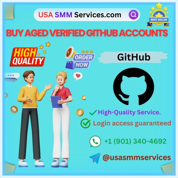 Buy Aged Verified GitHub Accounts