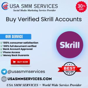 Buy Verified Skriill Accounts